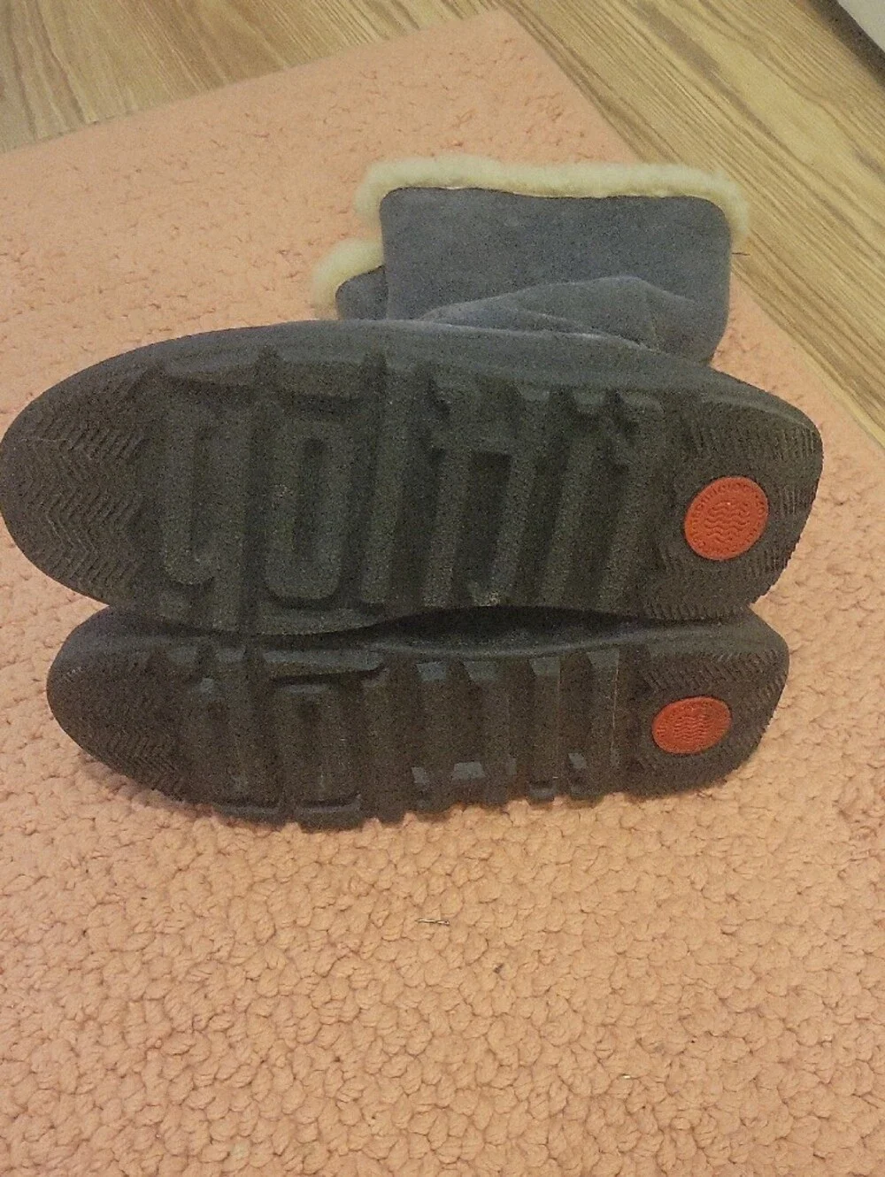 Women's Fitflop Black Shearling-Lined Winter Boots